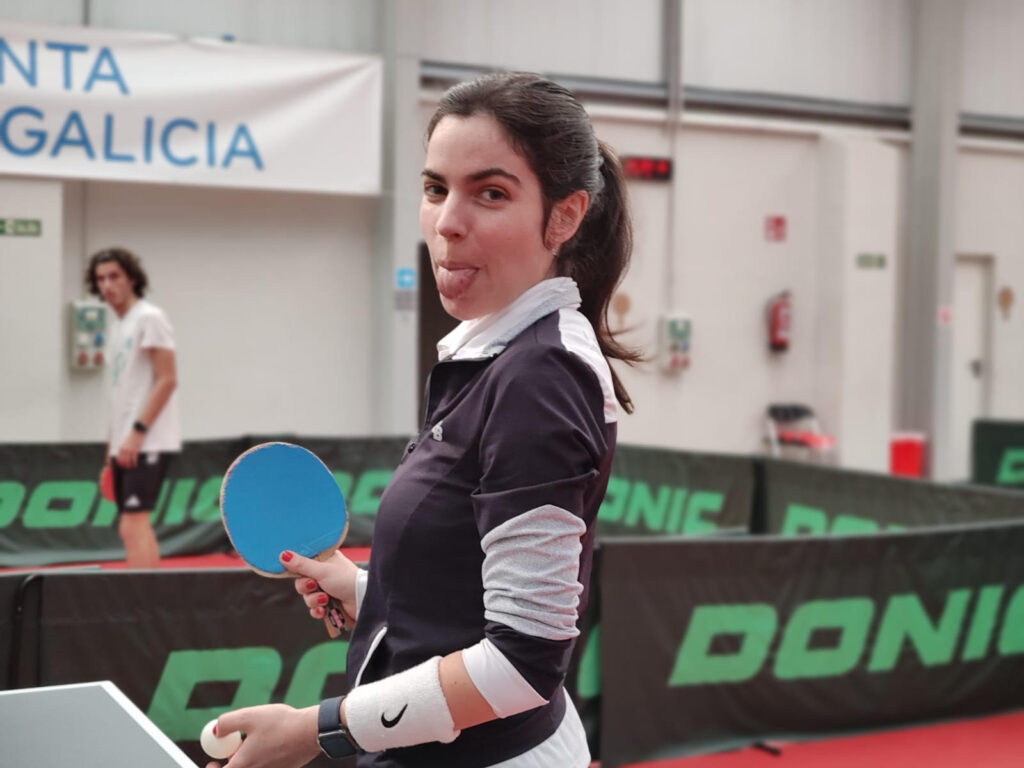 Beatriz Cabaleiro beneficios del tenis de mesa